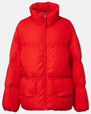 Moncler Genius Jil Sander Daunenjacke Mimimycin Aus Baumwolle - Rot