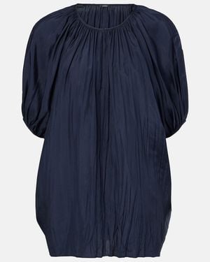 JOSEPH Briela Silk Blouse - Blue