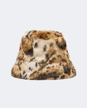 Etro Leopard-Print Bucket Hat - Natural