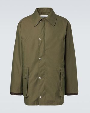 Our Legacy Hunter Cotton-Blend Canvas Jacket - Green