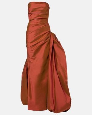 Marmar Halim Gathered Corset Gown