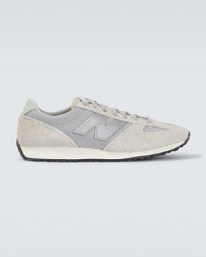 Junya Watanabe X New Balance Sneakers 471 Mit Veloursleder - Weiß