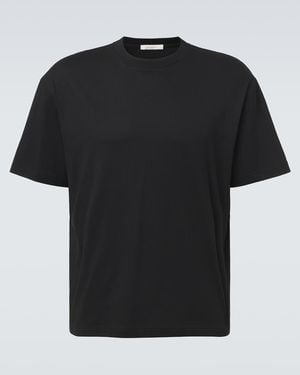 The Row Madoc Cotton Jersey T-Shirt - Black