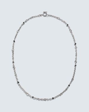 Spinelli Kilcollin Gravity Estrella 18Kt-Plated Sterling Necklace With Diamonds - Metallic