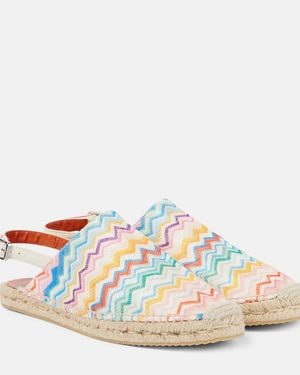 Missoni Zigzag Espadrilles - White