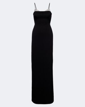 David Koma Verzierte Robe - Schwarz