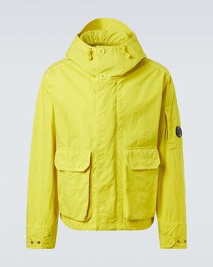 C.P. Company Hemdjacke Aus Twill - Gelb