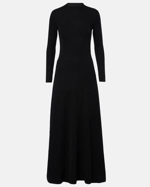 Tom Ford Cashmere And Silk-Blend Maxi Dress - Black