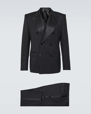 Dolce & Gabbana Wool-Blend Suit - Black