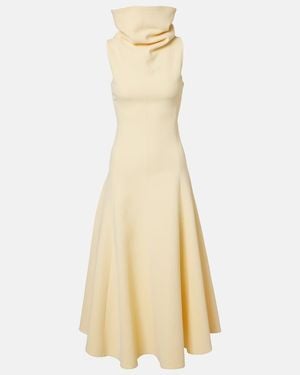 Jacquemus Triangle Midi Dress - Metallic