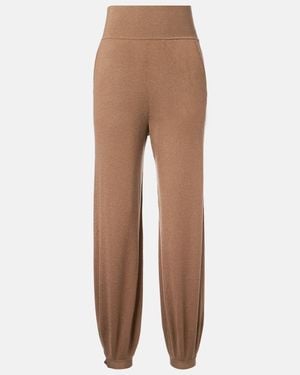 Loro Piana Cashmere-Blend Sweatpants - Brown