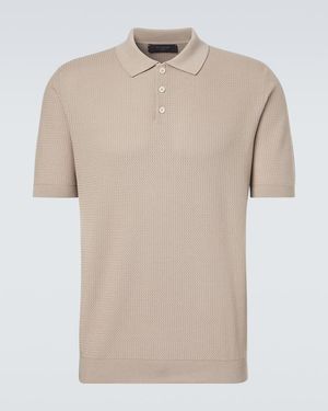 Slowear Cotton Polo Shirt - Natural