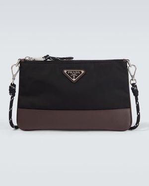 Prada Smartphone-Etui Speedrock Aus Re-Nylon - Schwarz