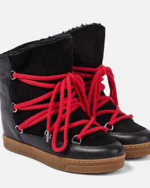 Isabel Marant Nowles Boots, Ankle Boots - Black