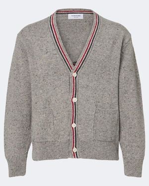 Thom Browne Cardigan Hector Aus Einem Wollgemisch - Grau