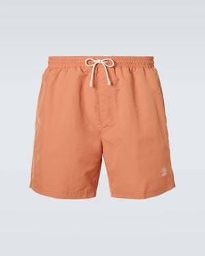 Brunello Cucinelli Badeshorts - Orange