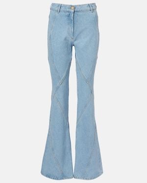 Nina Ricci Jeans Flared - Azul