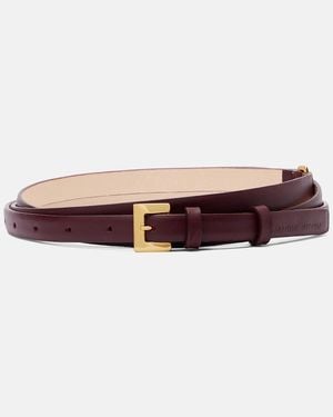 Magda Butrym Leather Belt - Brown