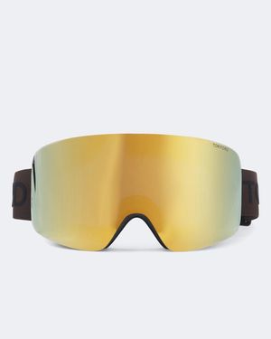 Tom Ford Logo Ski Goggles - Yellow