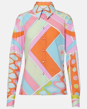PUCCI Vivara Cotton Shirt - White