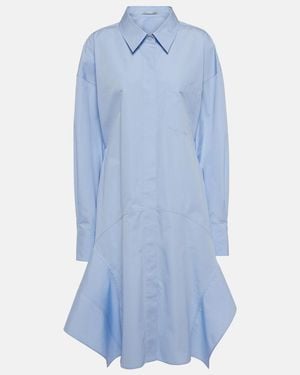 Stella McCartney Cotton Shirt Dress - Blue