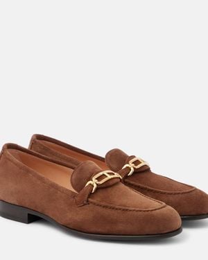 Tom Ford Whitney Suede Loafers - Brown