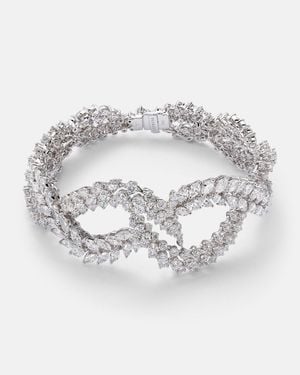 YEPREM Y-Couture 18Kt Bracelet With Diamonds - Metallic