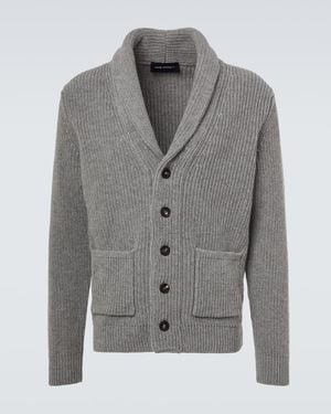 Thom Sweeney Cardigan Aus Wolle Und Kaschmir - Grau
