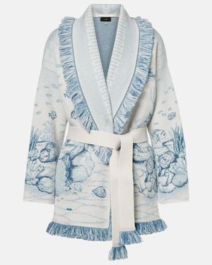 Alanui Cardigan Deep - Blau