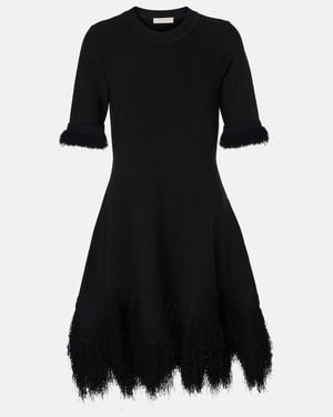 Ulla Johnson Vittoria Fringed Minidress - Black