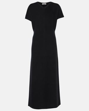 Dorothee Schumacher Wool-Blend Maxi Dress - Black