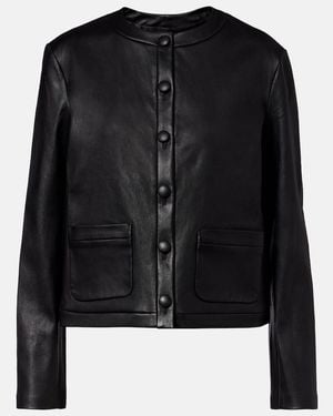 Stouls Gabrielle Leather Jacket - Black
