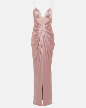 Rasario Robe Aus Satin - Pink