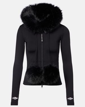 Balenciaga Kapuzenjacke - Schwarz