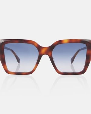 Fendi Ff Diamonds Cat-Eye Sunglasses - Blue