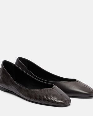 Jacquemus Ballerinas Ballerines Aus Leder - Schwarz