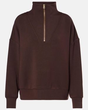 Varley Hawley Half-Zip Sweater - Brown