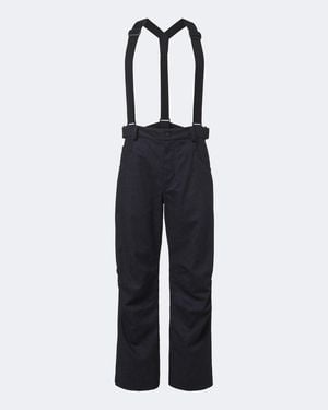 Moncler Virgin Wool Ski Salopettes - Blue