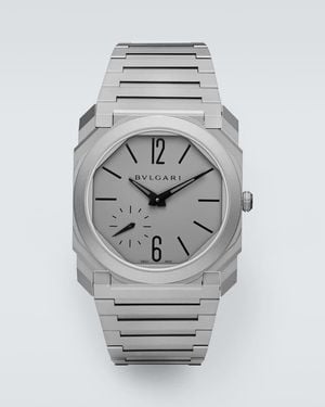 BVLGARI Octo Finissimo Watch - Grey