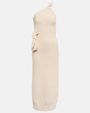 Jacquemus La Robe Maille Noued Dress - Natural