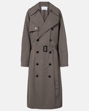 Frankie Shop Mavis Oversized Trench Coat - Brown