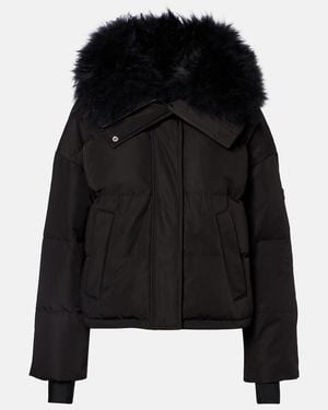 Yves Salomon Doudoune 60Cm Ski Jacket - Black