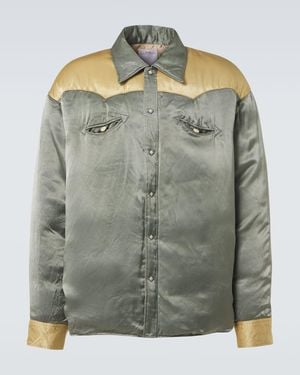 Visvim Lightcloud Down Jacket - Green