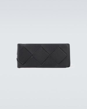 Bottega Veneta Intrecciato Leather Wallet - Black