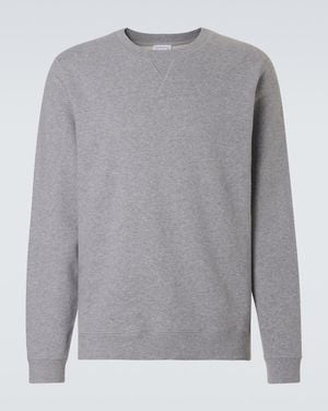 Sunspel Sweatshirt Aus Baumwolle - Grau