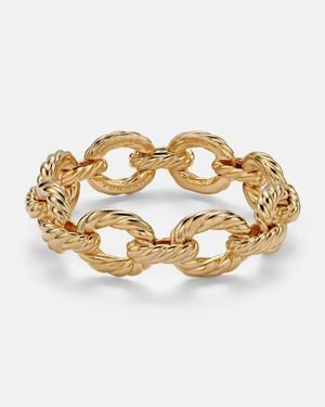David Yurman Armband Sculpted Cable Aus 18Kt Gelbgold - Mettallic