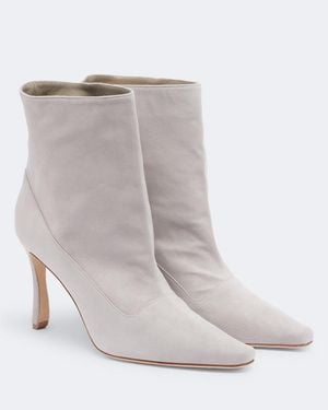 Manolo Blahnik Stivaletti Gostatu - Bianco