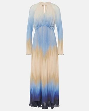 Jonathan Simkhai Calina Midi Dress - Blue