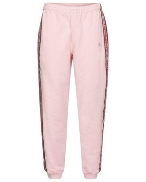 Vetements Logo Cotton-Blend Jersey Joggers - Pink