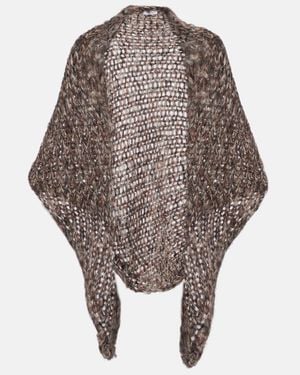 Brunello Cucinelli Poncho - Marrone